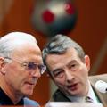 Franz Beckenbauer in Wolfgang Niersbach, predsednik DFB
