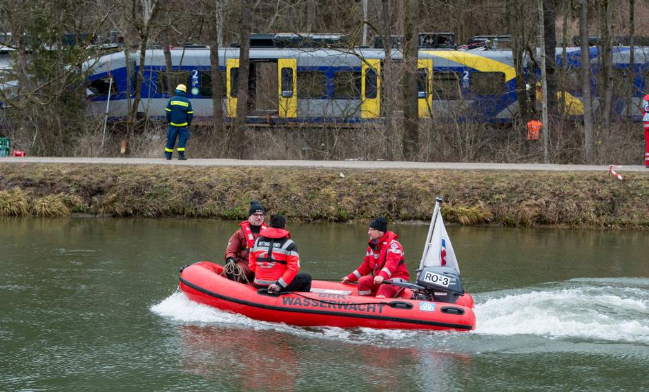 Železniška nesreča na Bavarskem | Avtor: EPA