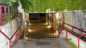 Zaliti podhod v Velenju