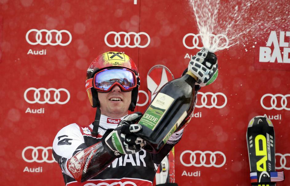 Marcel Hirscher veleslalom alta badia