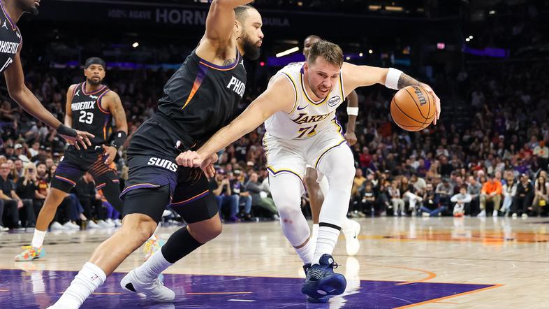 Luka Dončić in Dillon Brooks