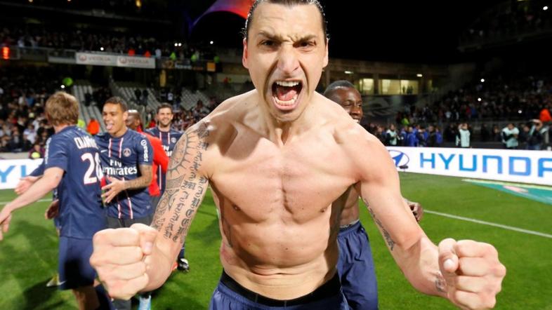 Ibrahimović Lyon Paris Saint-Germain PSG Ligue 1 Francija liga prvenstvo