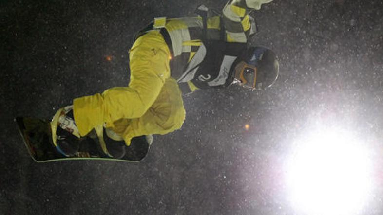 'Big air' je še kako atraktivna deskarska disciplina, Slovenci pa so vse boljši.