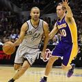 Parker Nash San Antonio Spurs Los Angeles Lakers končnica NBA