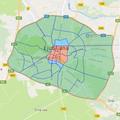Zemljevid Ljubljane