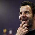 Samir Handanović na novinarski konferenci Udineseja pred tekmo z Atléticom Madri