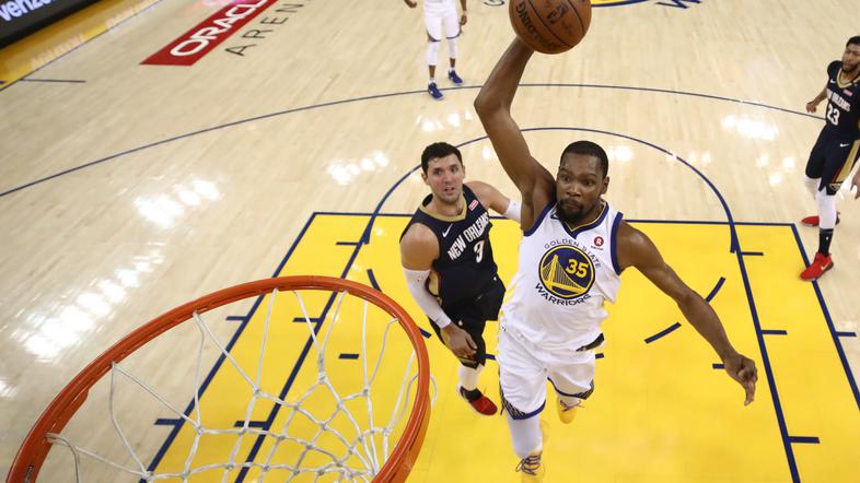 Durant Warriors Pelicans