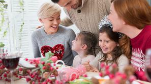 Večerja, prazniki, božič, božična večerja, božično kosilo