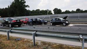 Prometna nesreča na štajerski avtocesti