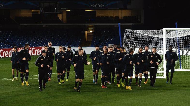 Chelsea Maribor Stamford Bridge trening Liga prvakov