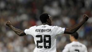 Adebayor je po tekmi na Santiagu Bernabeu Uefi prijavil rasistične opazke, ki so