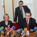 B. Žgajner Tavš, B. Zagorac in S. Peče (od leve proti desni) bodo poslanci nove 