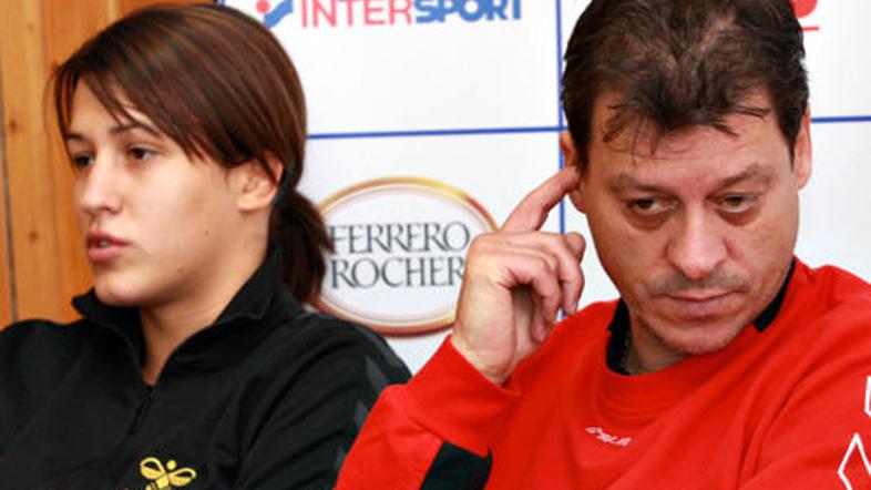 Andreja Lekić in Bojan Čotar