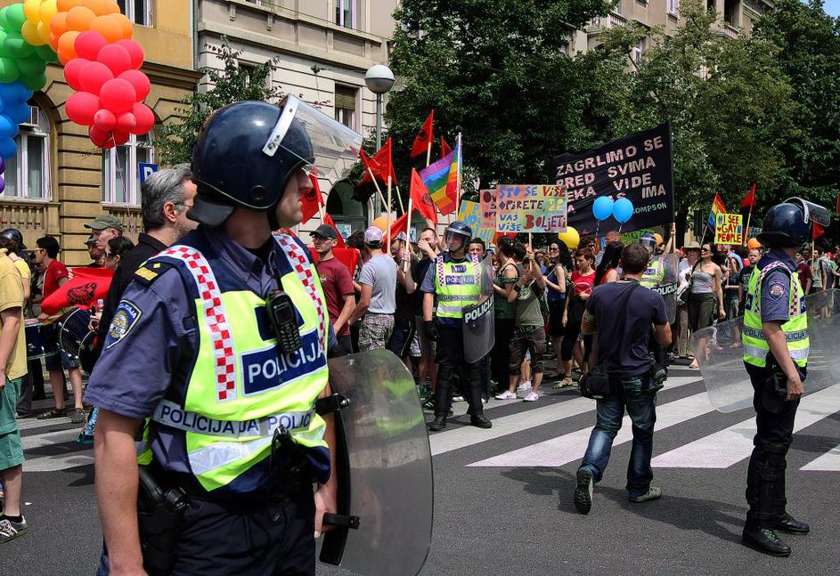 parada ponosa, zagreb