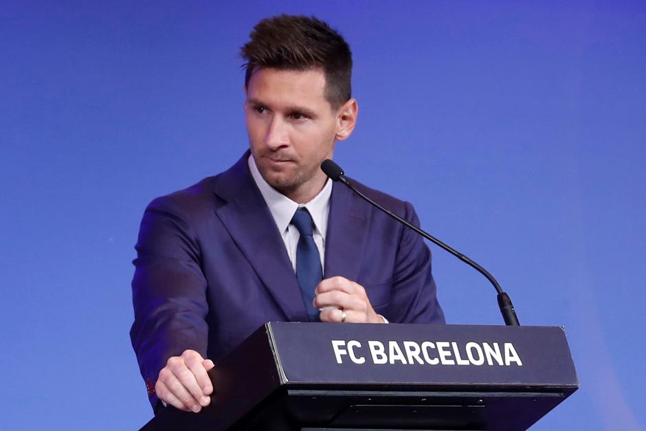 Leo Messi Barcelona novinarska konferenca | Avtor: Epa