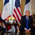 Trump in Macron, vrh zveze Nato