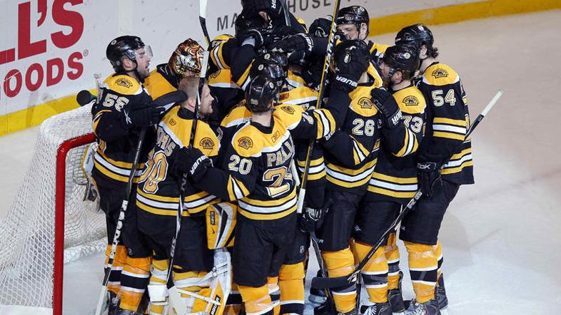 Bruins so zmagali s 6:3, dva gola so dali že v uvodni minuti in pol! (Foto: Reut