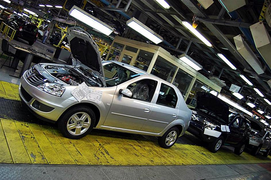 Tovarna Dacia v Mioveniju