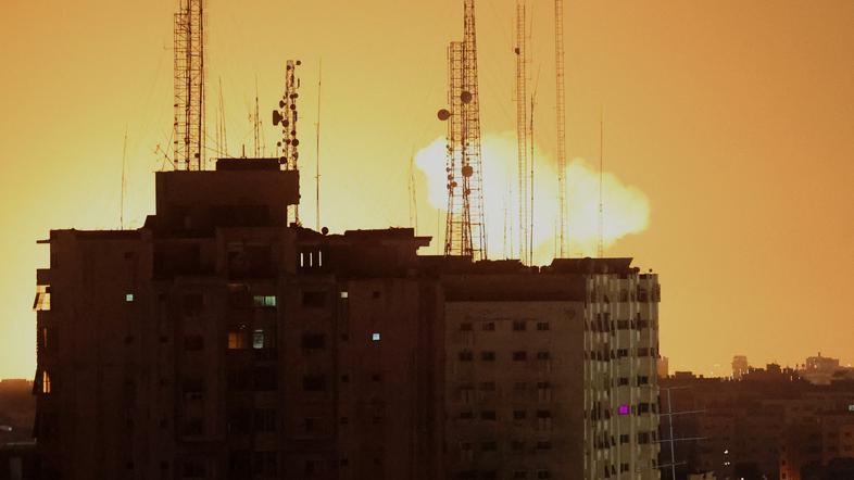 izraelski raketni napad na Gazo