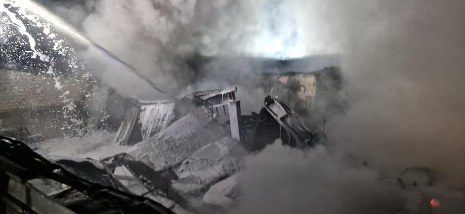 Obsežen požar v Preserjah | Avtor: Center za zaščito in reševanje Domžale