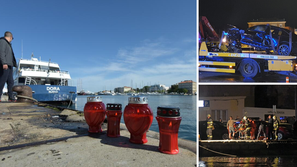 Prometna nesreča audija v Zadru