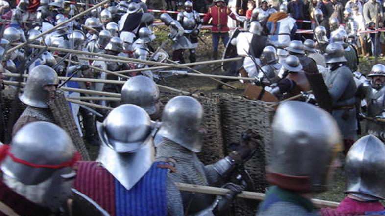 Vitezi bodo uprozorili tudi bitko, ki temelji na zgodovinskih dejstvih iz leta 1