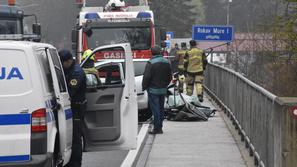 Smrtna prometna nesreča na mostu čez Muro