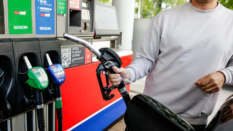 bencinska črpalka, gorivo