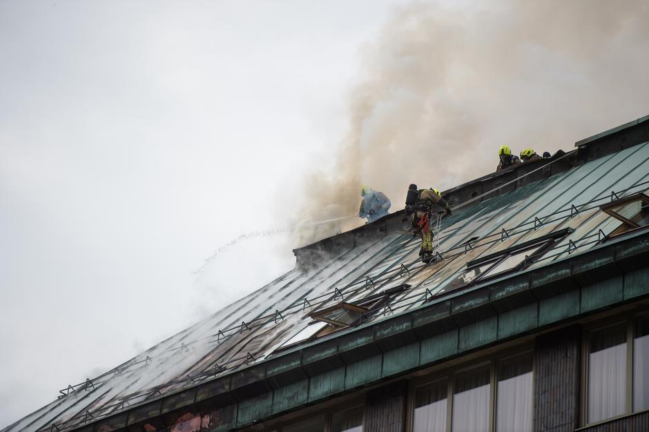 požar v Hotelu Union Ljubljana | Avtor: Anže Petkovšek