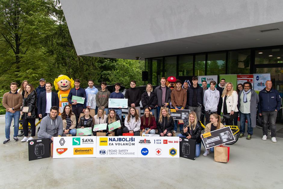 Najboljša in najboljši za volanom 2025 | Avtor: AMZS/Goran Krošelj