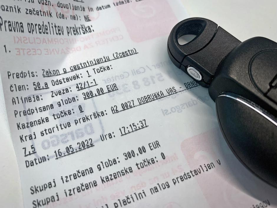 Plačilo kazni vinjeta Dars | Avtor: Žurnal24 