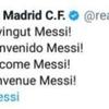 Real Madrid Messi Twitter
