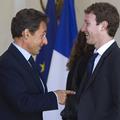 Nicolas Sarkozy je konec maja takole "dregnil"  Mark Zuckerberga.