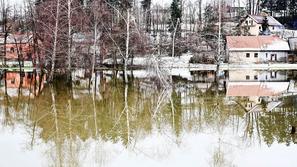 Poplavljeno Ljubljansko barje