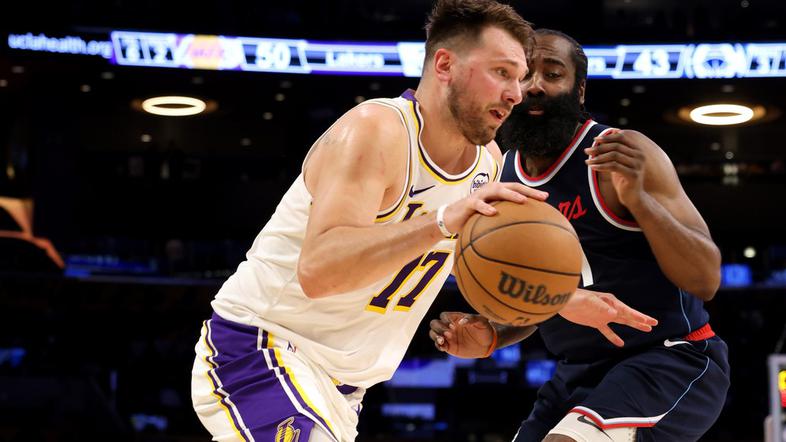 Luka Dončić in James Harden