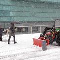 Letos je bilo s čiščenjem snega v Ljubljani enkrat več dela kot lani in s tem en