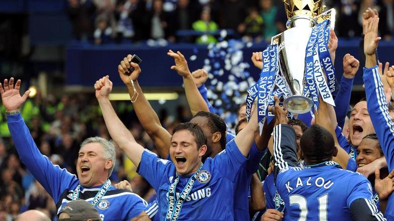 Premier League 2010 prvak Chelsea pokal