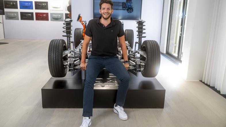 Alexander Aspacher, inženir pri Mercedes-Benz