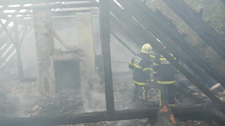 hiša, Jurovski Dol, požar,