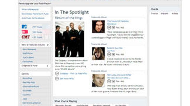 Iz Rhapsodyja so sporočili, da bodo umaknili zaščito z vseh pesmi, ki bodo kuplj