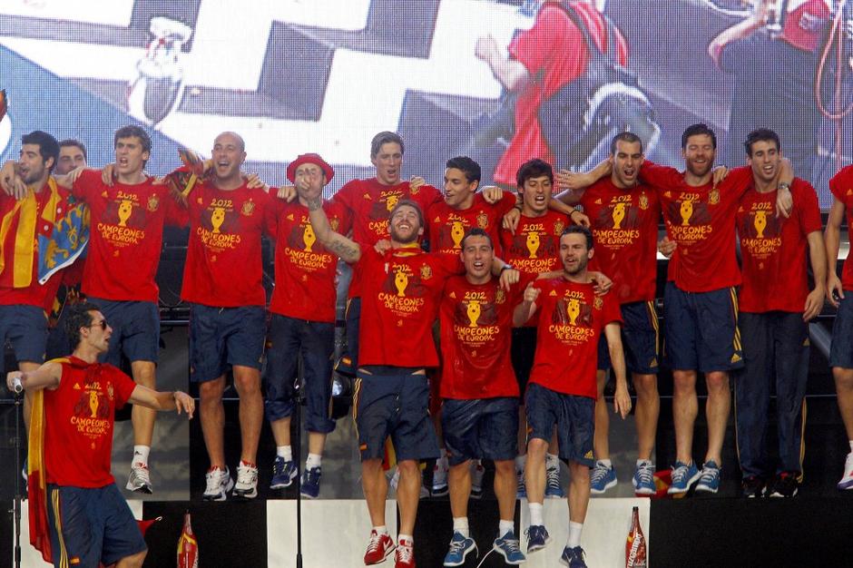 španija nogometna reprezentanca proslava | Avtor: EPA