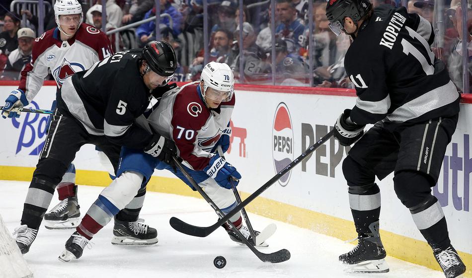 Kopitar proti vodilni ekipi lige do nove točke