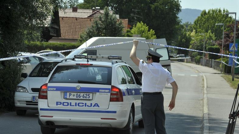 slovenija 19.06.13, umor, samomor, policija, forenziki, Rodica, umor in samomor 