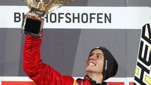 Schlierenzauer pokal trofeja novoletna turneja zmaga Bischofshofen svetovni poka
