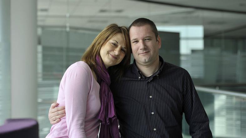 Mateja Peternelj in Anže Završnik