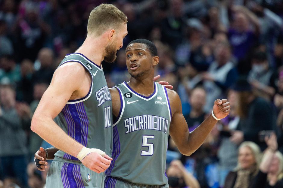 Domantas Sabonis De'Aaron Fox | Avtor: Profimedia