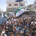 Protest v Siriji