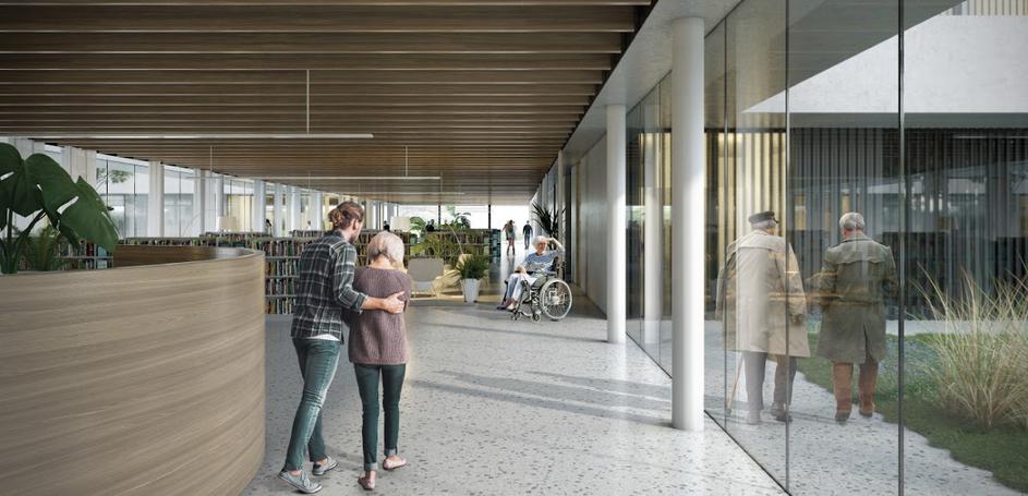 Prvonagrajena rešitev za dom starejših na Zlatem polju v Kranju