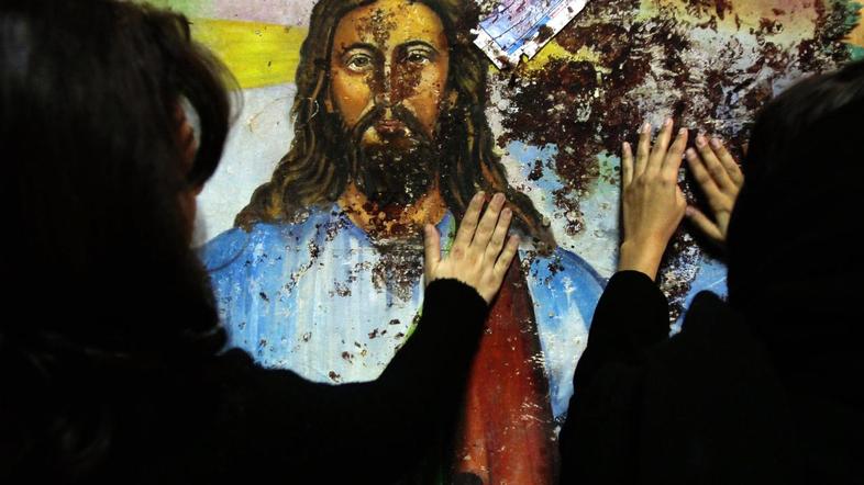 EGIPT, ALEKSANDRIJA, BOMBNI NAPAD, KOPTSKA CERKEV, PROTEST, MUSLIMANI, KRISTJANI