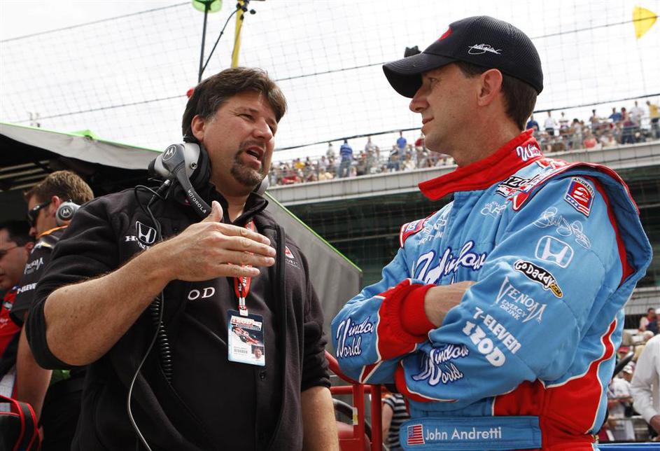 Indy 500 Indianapolis 2010 Michael in John Andretti